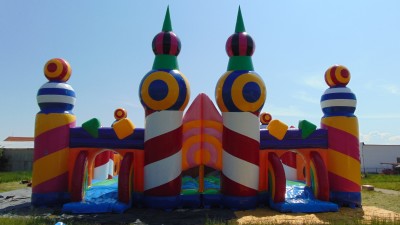 The Biggest Bouncy Castle In The World